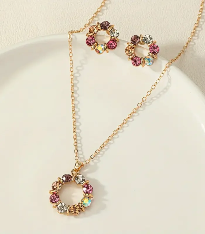 French-Inspired Jewelry Set for Women